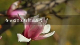 春节适合去成都旅游吗