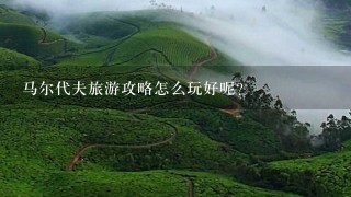 马尔代夫旅游攻略怎么玩好呢？