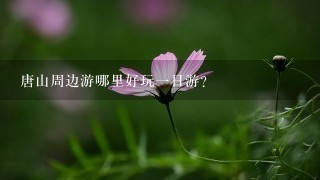 唐山周边游哪里好玩一日游？