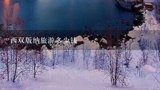 西双版纳旅游多少钱