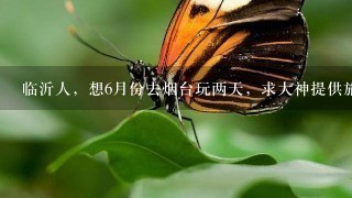 临沂人，想6月份去烟台玩两天，求大神提供旅游攻略，越详细越好。