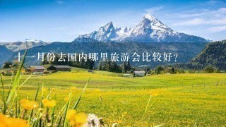 十一月份去国内哪里旅游会比较好？