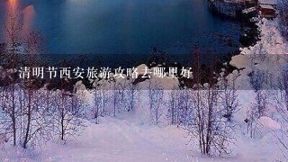 清明节西安旅游攻略去哪里好