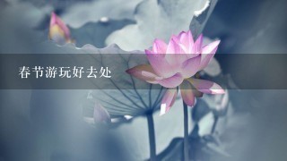 春节游玩好去处