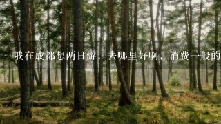 我在成都想两日游，去哪里好啊，消费一般的