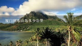 厦门到东山岛多少公里