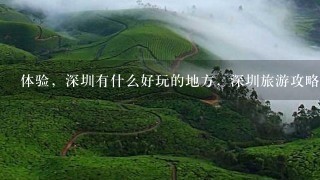 体验，深圳有什么好玩的地方，深圳旅游攻略