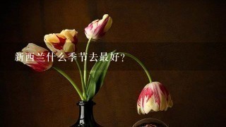 新西兰什么季节去最好？