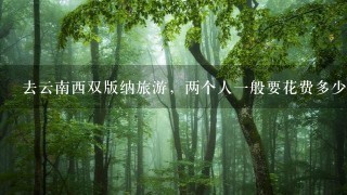 去云南西双版纳旅游，两个人一般要花费多少钱，从湖北宜昌出发，