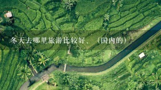 冬天去哪里旅游比较好、（国内的）