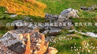 山西旅游职业学院 到底怎么样啊 要真实的 谢谢