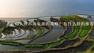 去云南大理洱海旅游的攻略？有什么好的推荐网站？