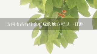 请问南昌有什么好玩的地方可以1日游