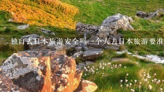 独自去日本旅游安全吗1个人去日本旅游要准备什么