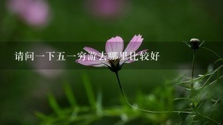 请问1下51穷游去哪里比较好