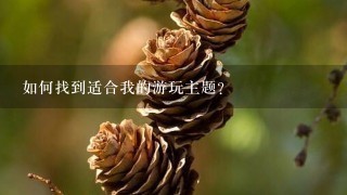 如何找到适合我的游玩主题?